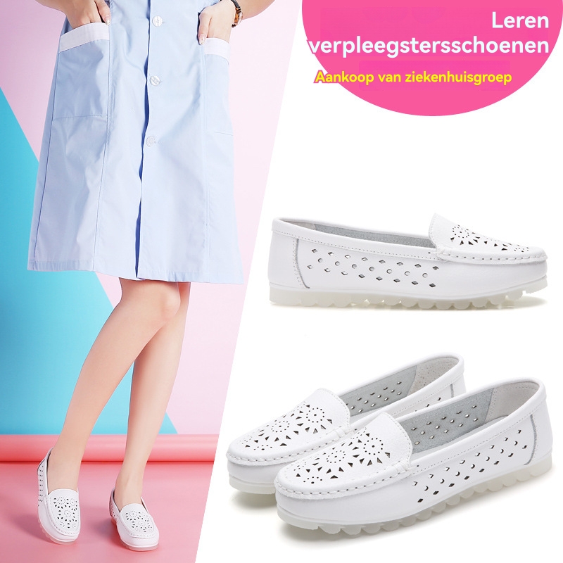 Instappers & Veterschoenen | Mocassinpantoffels Van Rundnappaleer  –  Dames Dames Dames