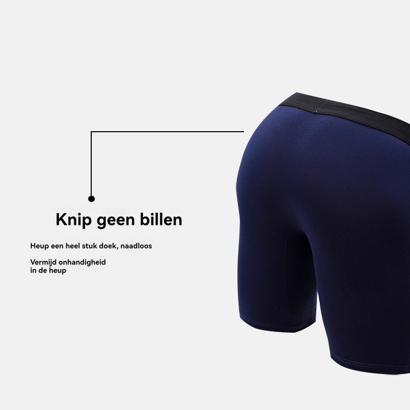 Ondergoed | Set Van Vier Lange Broeken Met Comfortabele Elastische Tailleband  –  Dames Dames Dames